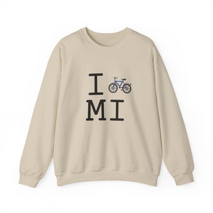 "I Bicycle Michigan" Sweatshirt