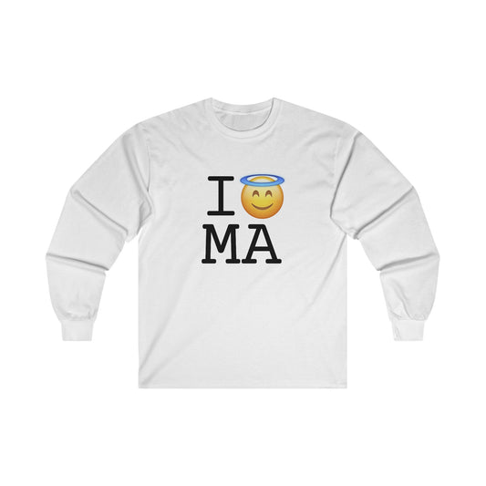 "I'm an Angel in Massachusetts" Long Sleeve Shirt