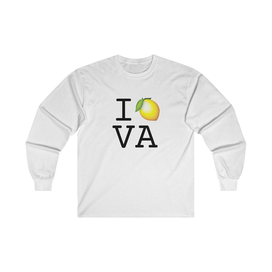 "I Lemon Virginia" Long Sleeve Shirt