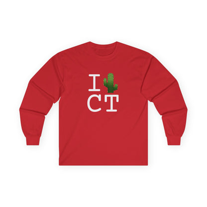 "I Cactus Connecticut" Long Sleeve Shirt