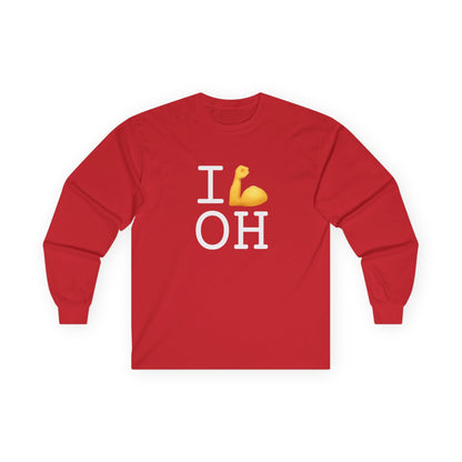 "I Flex in/on Ohio" Long Sleeve Shirt