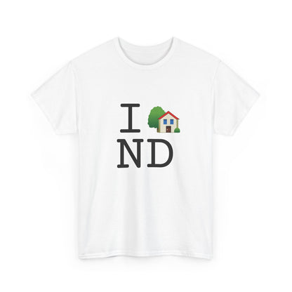 "I'm Home in North Dakota" Tee