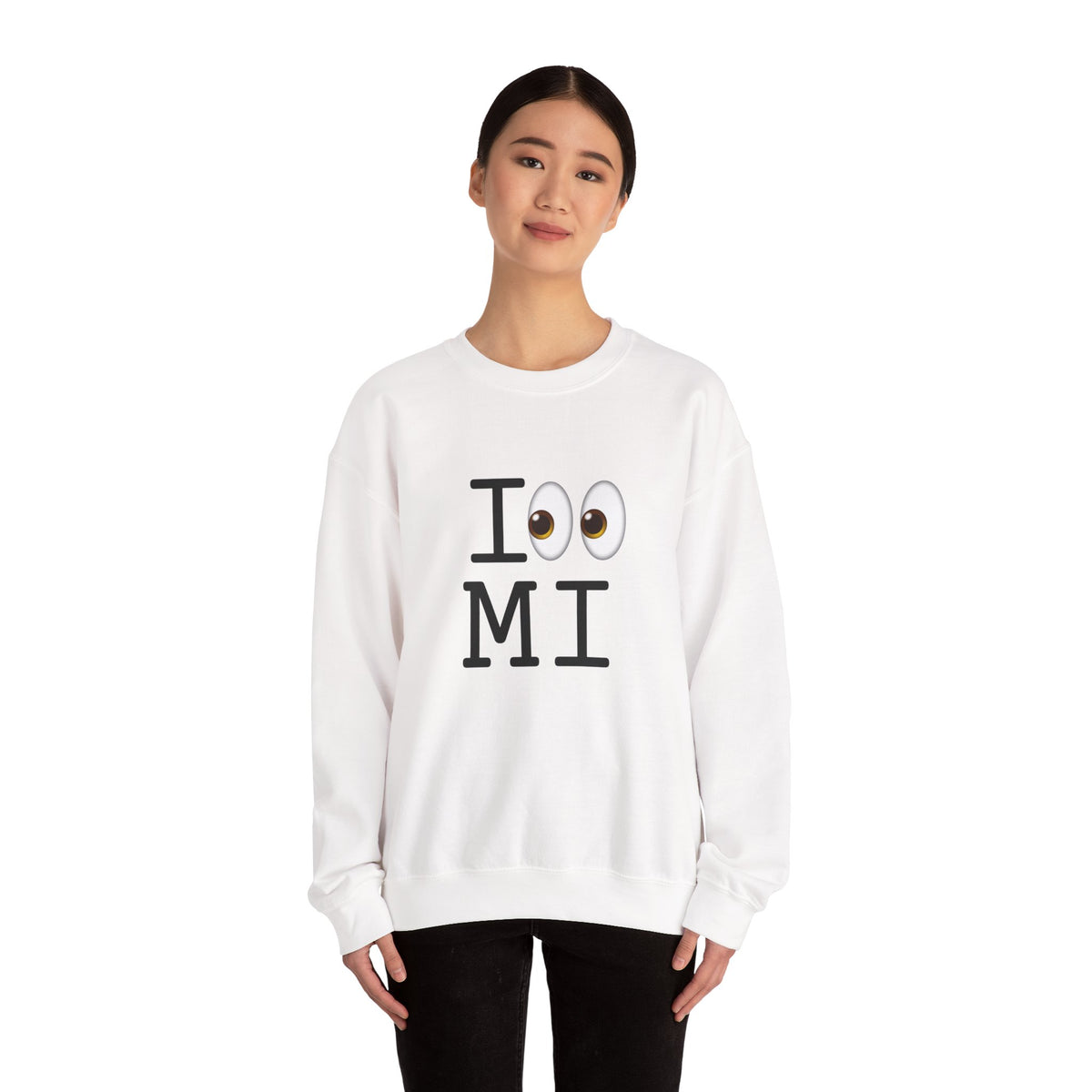 "I Look at Michigan" Sweatshirt