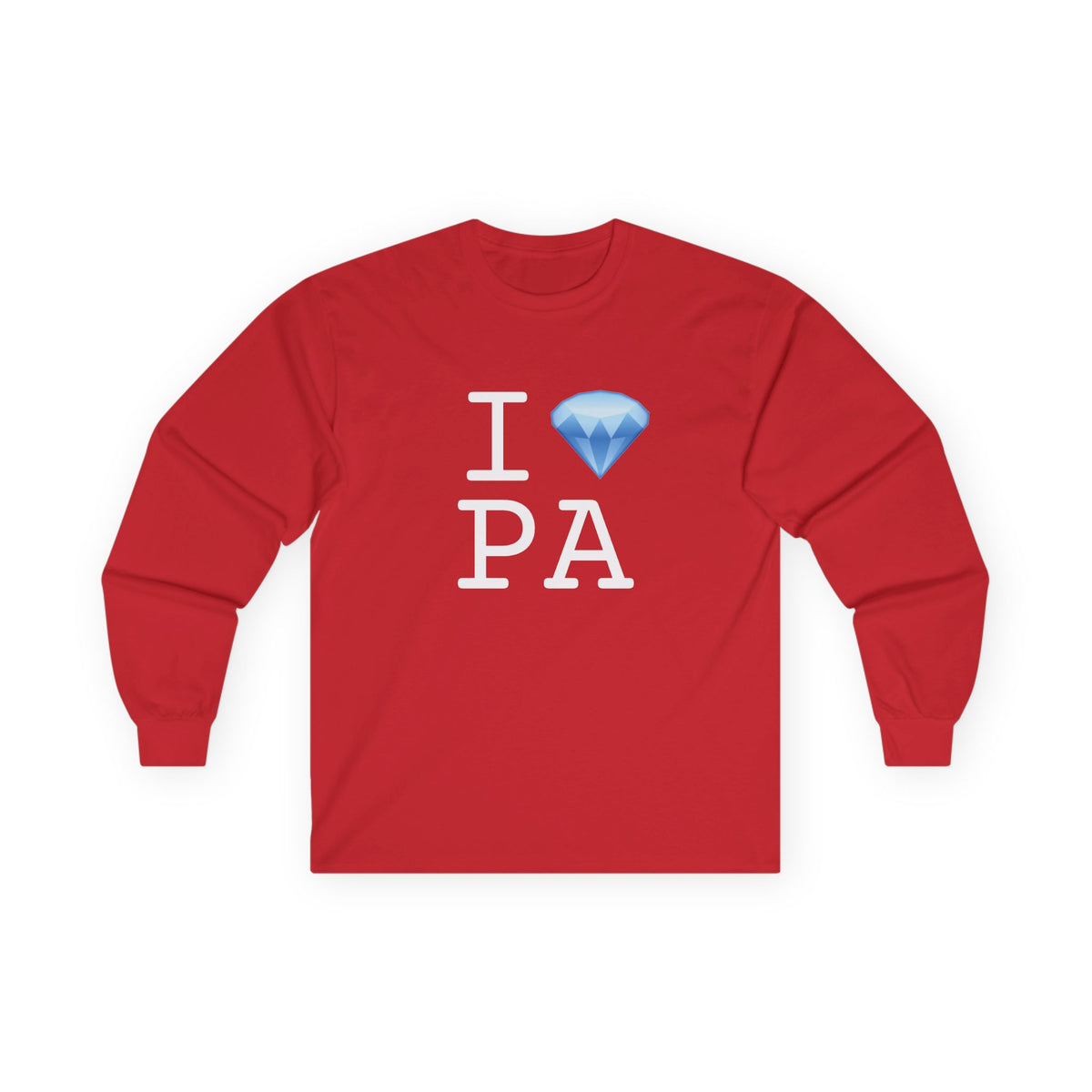 "I Diamond Pennsylvania" Long Sleeve Shirt