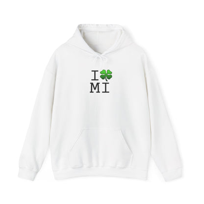 "I'm Lucky (Clover) in Michigan" Hoodie