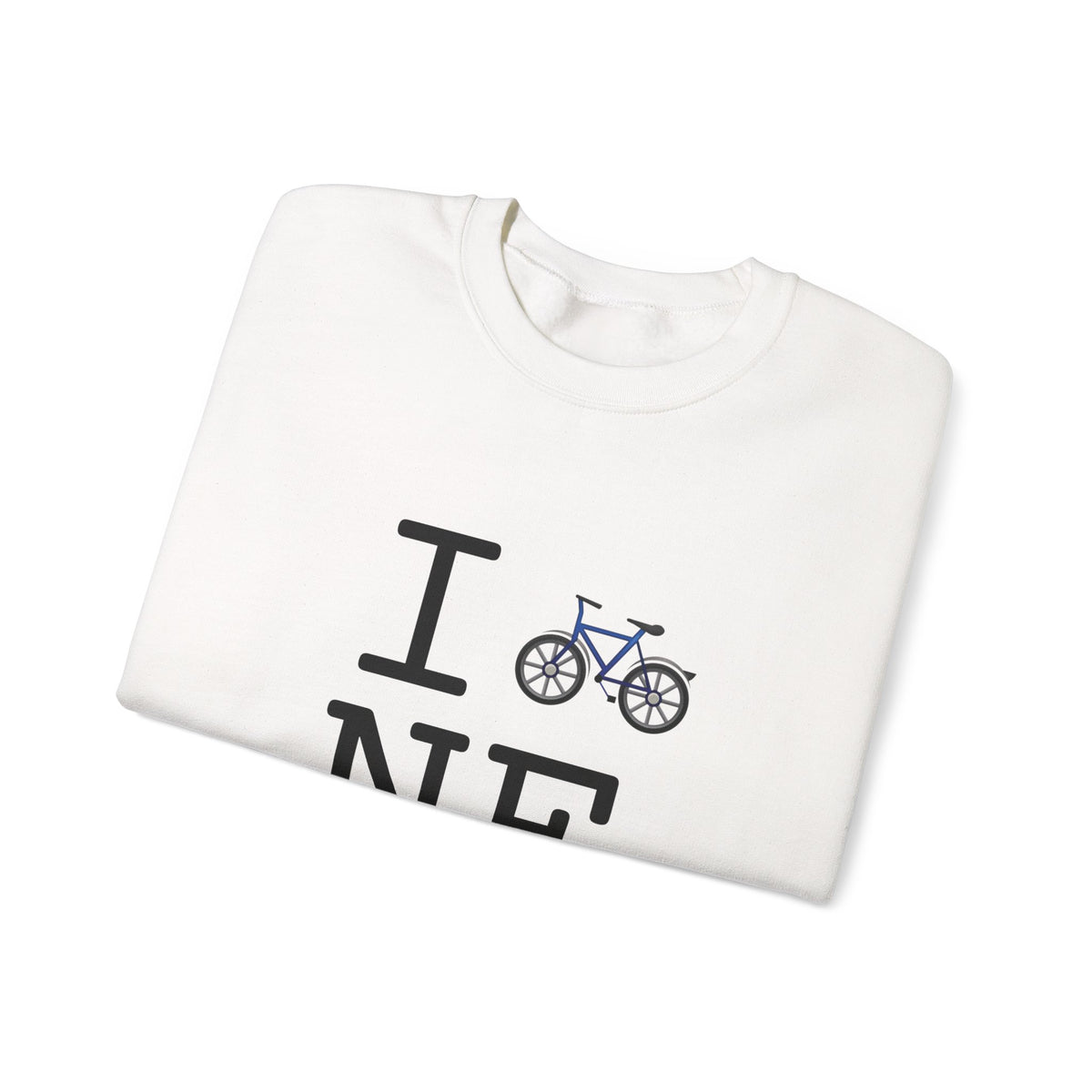 "I Bicycle Nebraska" Sweatshirt