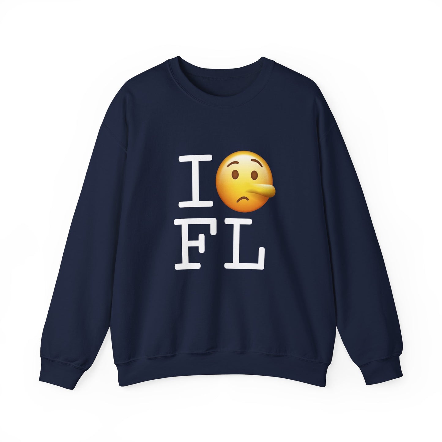 "I Lie about Florida" Sweatshirt