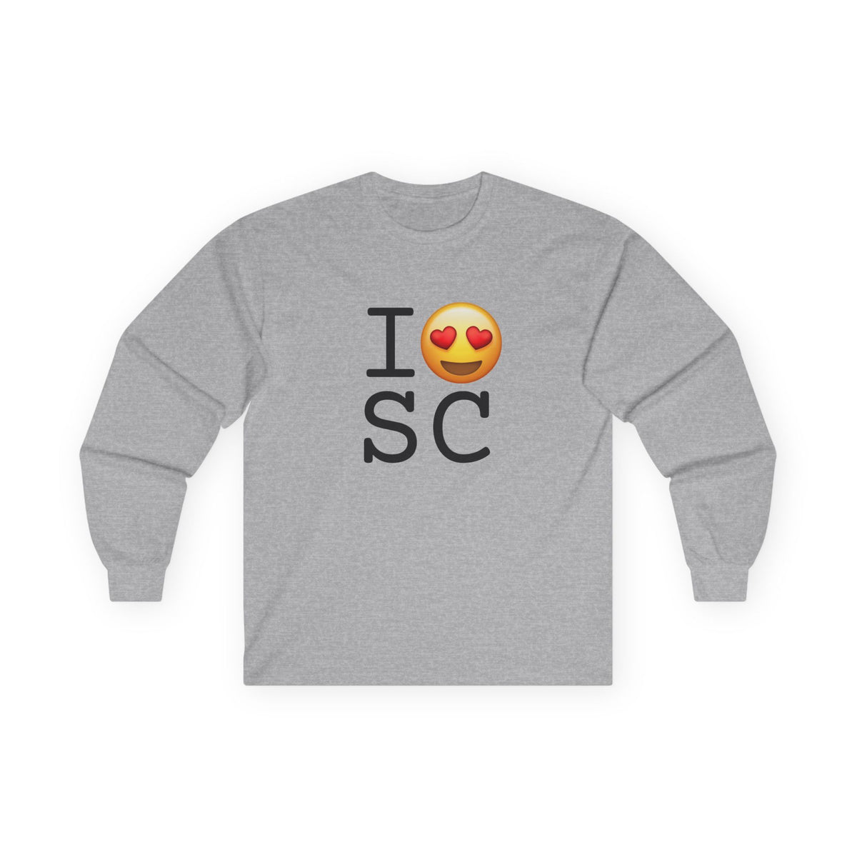 "I have Heart Eyes for South Carolina" Long Sleeve Shirt