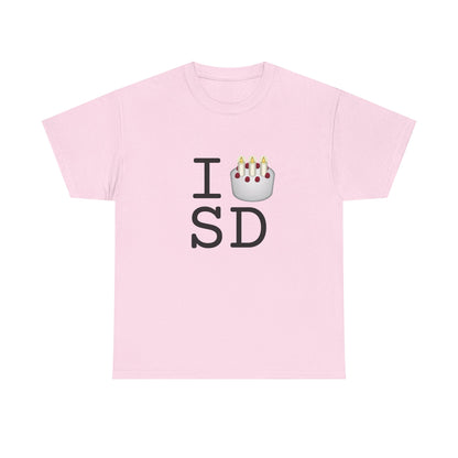 "I Birthday Cake South Dakota" Tee