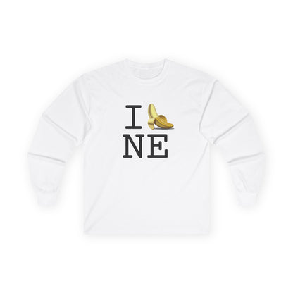 "I'm Bananas about Nebraska" Long Sleeve Shirt