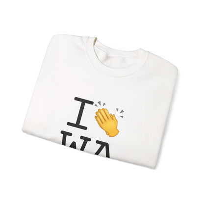 "I Applaud Washington" Sweatshirt