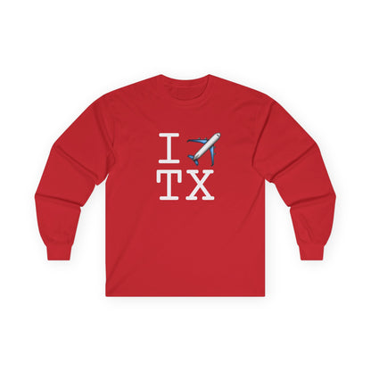 "I Fly Over Texas" Long Sleeve Shirt
