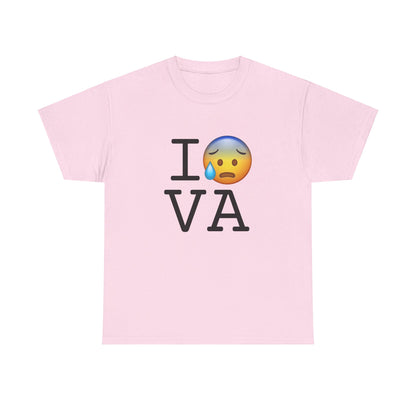 "I'm Anxiously Sweating in Virginia" Tee