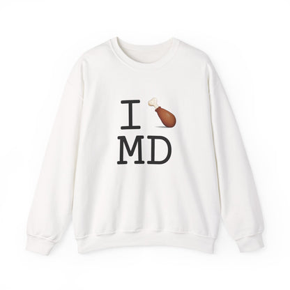 "I Chicken Drumstick Maryland" Sweatshirt