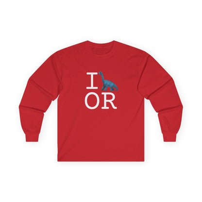 "I'm a Dinosaur in Oregon" Long Sleeve Shirt
