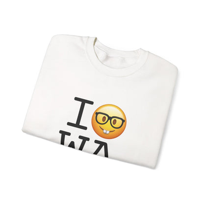 "I'm a Nerd about Washington" Sweatshirt