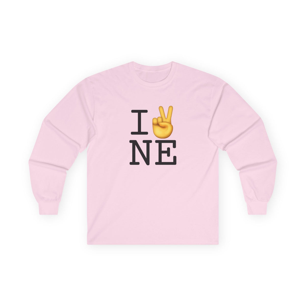 "I Show Peace to Nebraska" Long Sleeve Shirt