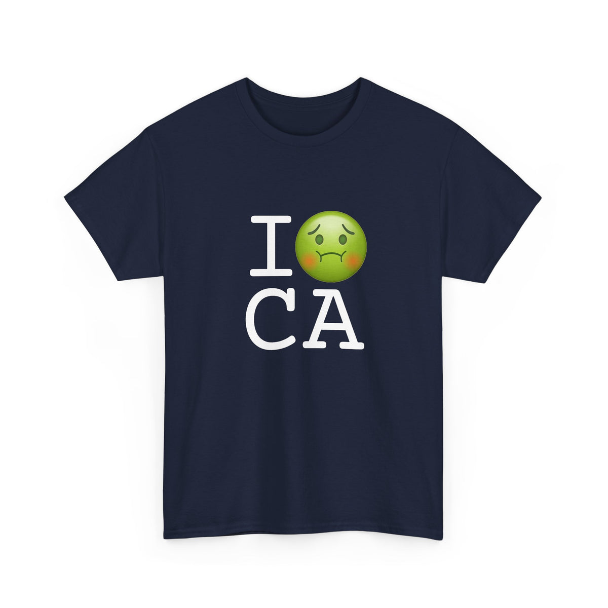 "I'm Nauseous about California" Tee