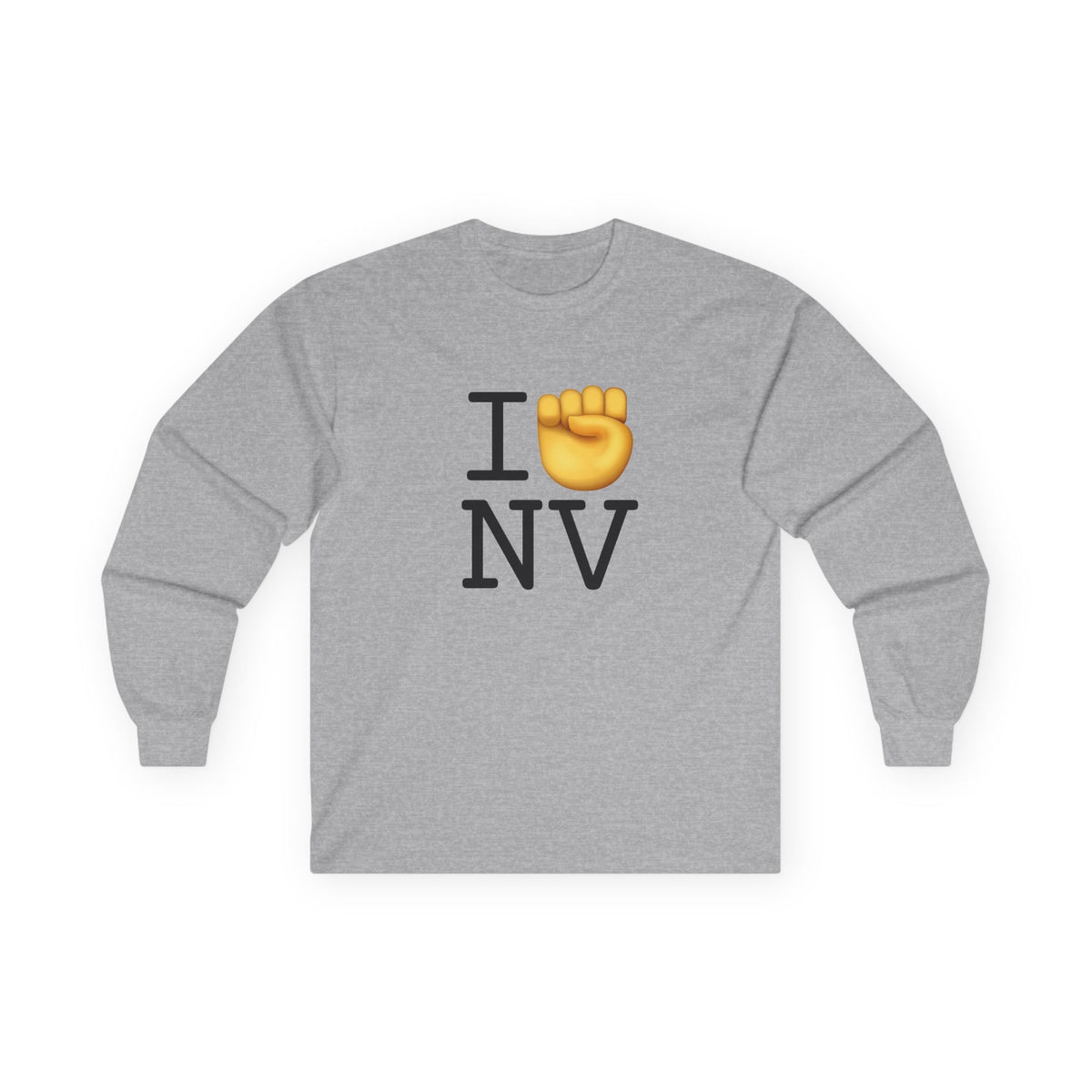 "I Raise my Fist with Nevada" Long Sleeve Shirt