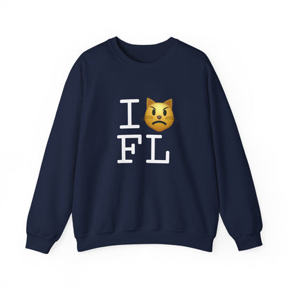 "I'm a Pouting Cat about Florida" Sweatshirt