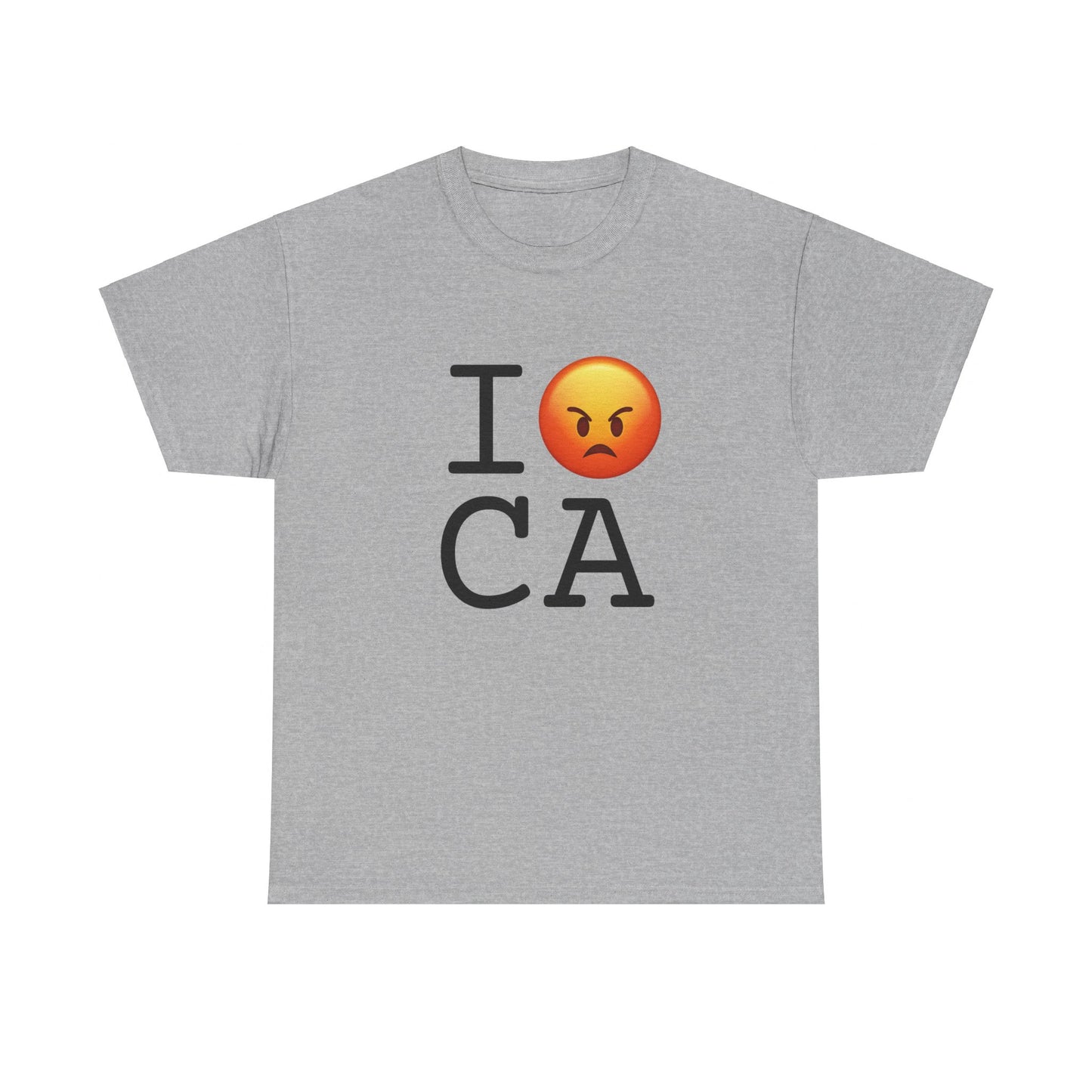 "I'm Angry about California" Tee