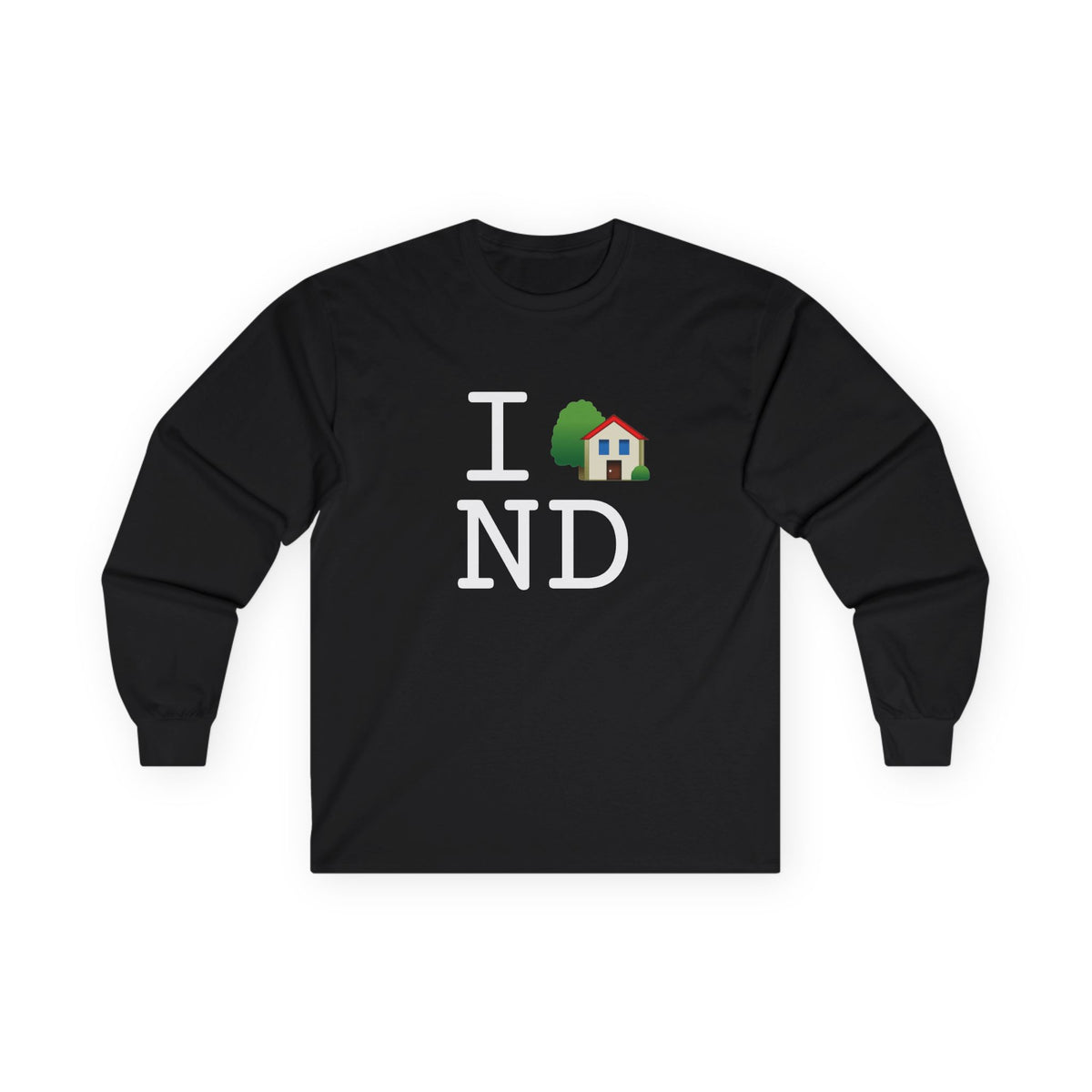 "I'm Home in North Dakota" Long Sleeve Shirt