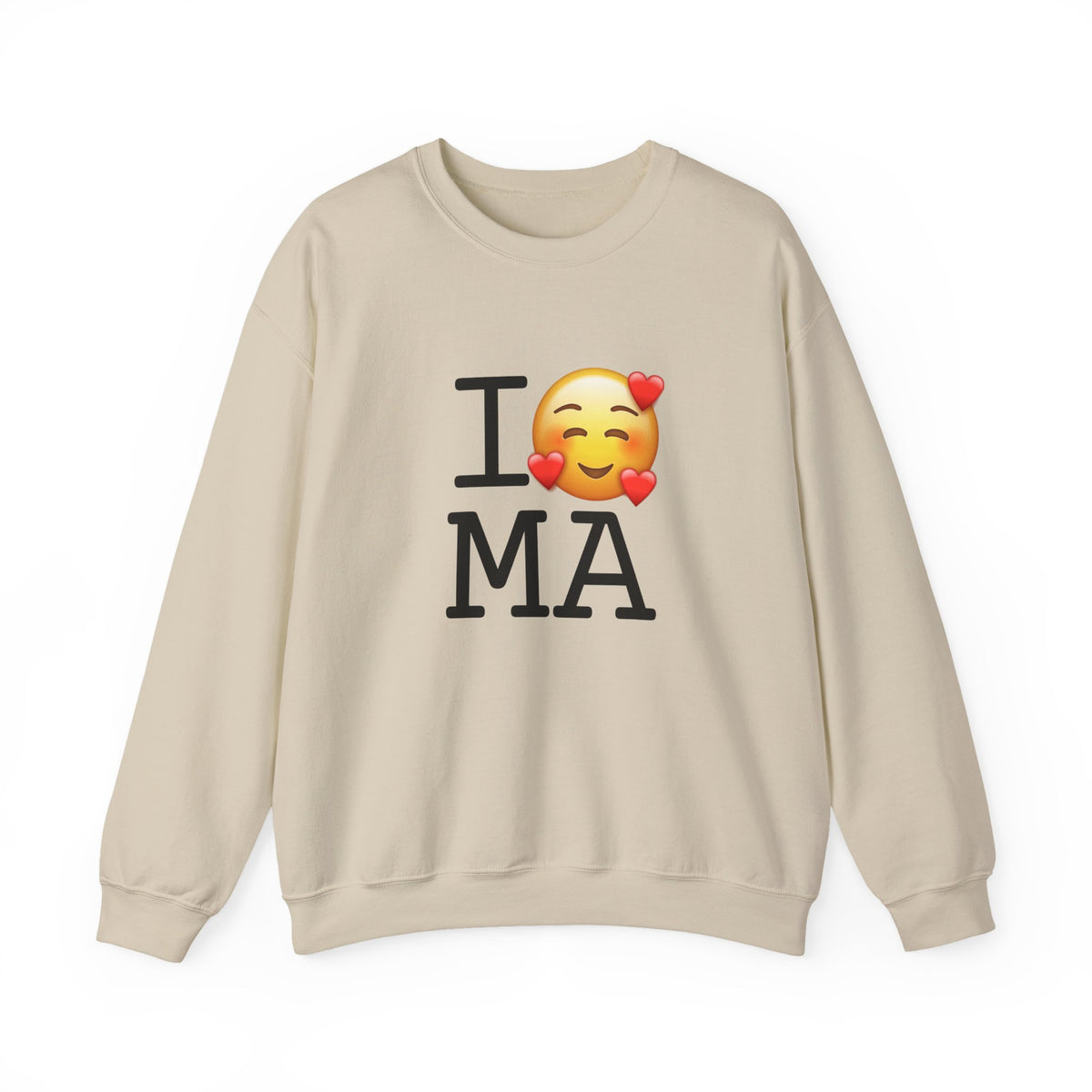"I Adore Massachusetts" Sweatshirt