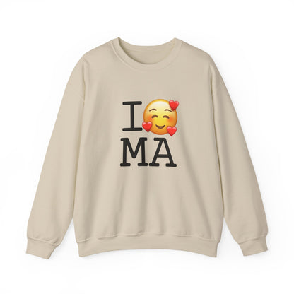 "I Adore Massachusetts" Sweatshirt