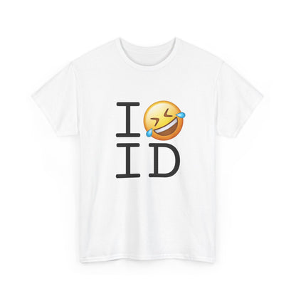 "I Laugh Hard (LMFAO) at Idaho" Tee