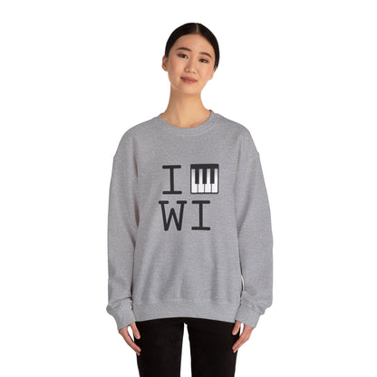 "I Piano Wisconsin" Sweatshirt