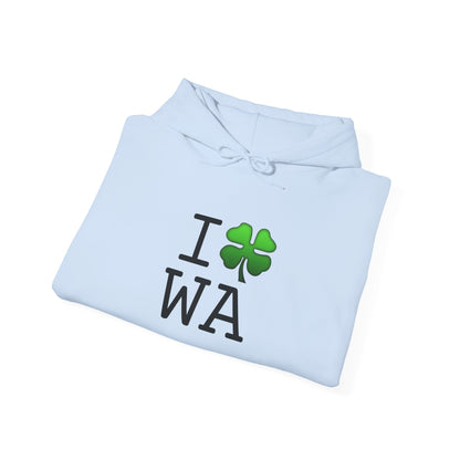 "I'm Lucky (Clover) in Washington" Hoodie