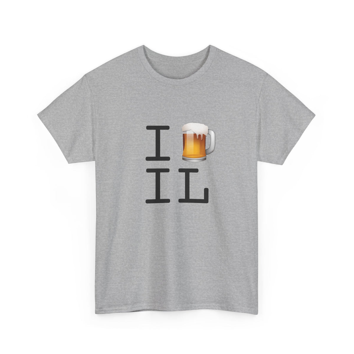 "I Beer Illinois" Tee