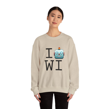 "I'm a Robot in Wisconsin" Sweatshirt