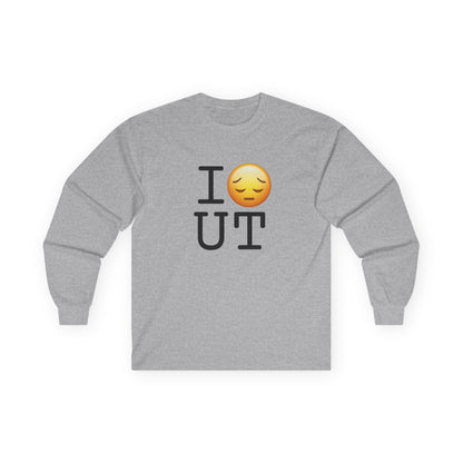 "I'm Depressed about Utah" Long Sleeve Shirt