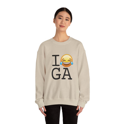 "I'm Laughing at Georgia" Sweatshirt