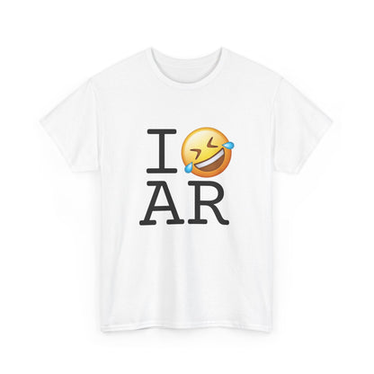 "I Laugh Hard (LMFAO) at Arkansas" Tee