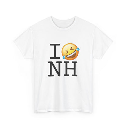 "I Laugh Hard (LMFAO) at New Hampshire" Tee