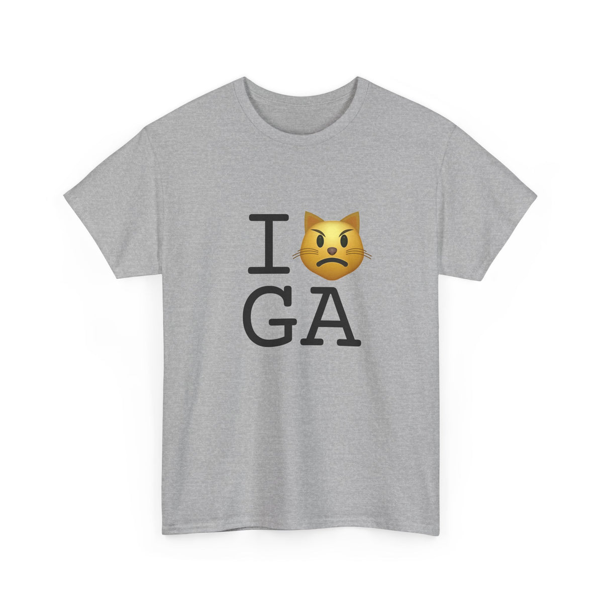 "I'm a Pouting Cat about Georgia" Tee