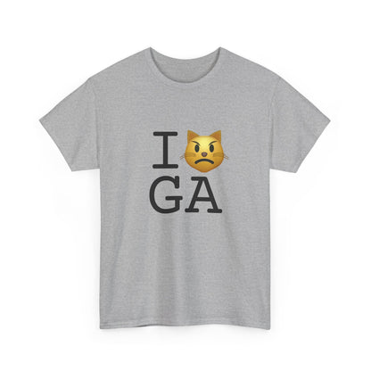 "I'm a Pouting Cat about Georgia" Tee