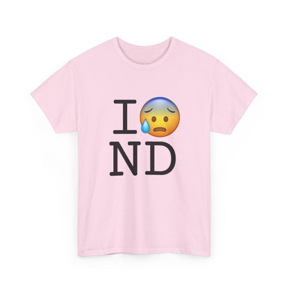 "I'm Anxiously Sweating in North Dakota" Tee