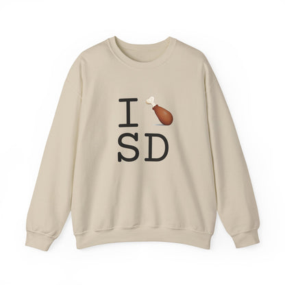 "I Chicken Drumstick South Dakota" Sweatshirt