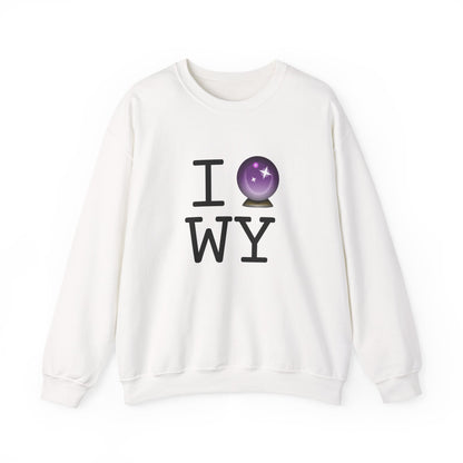 "I Predict the Future (Crystal Ball) of Wyoming" Sweatshirt