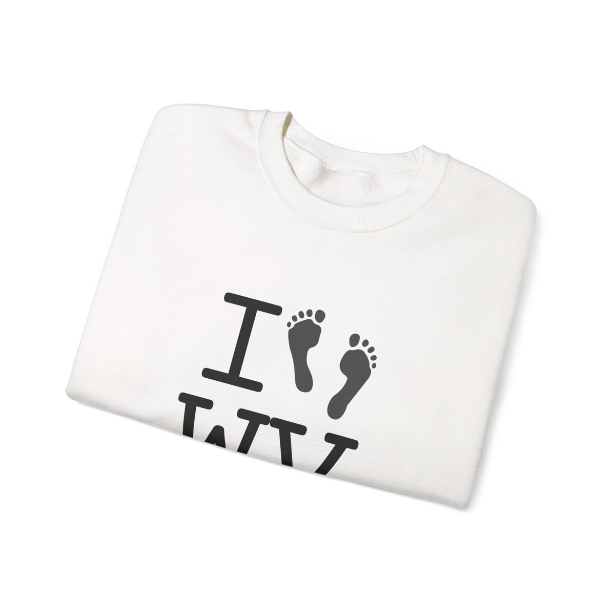 "I leave Footsteps in West Virginia" Sweatshirt