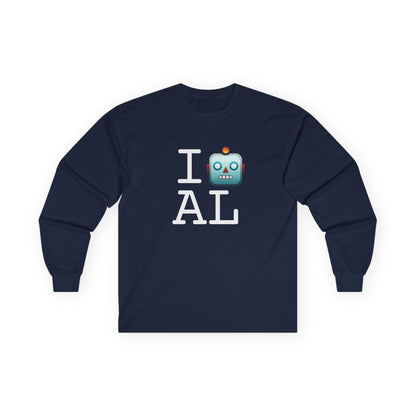 "I'm a Robot in Alabama" Long Sleeve Shirt