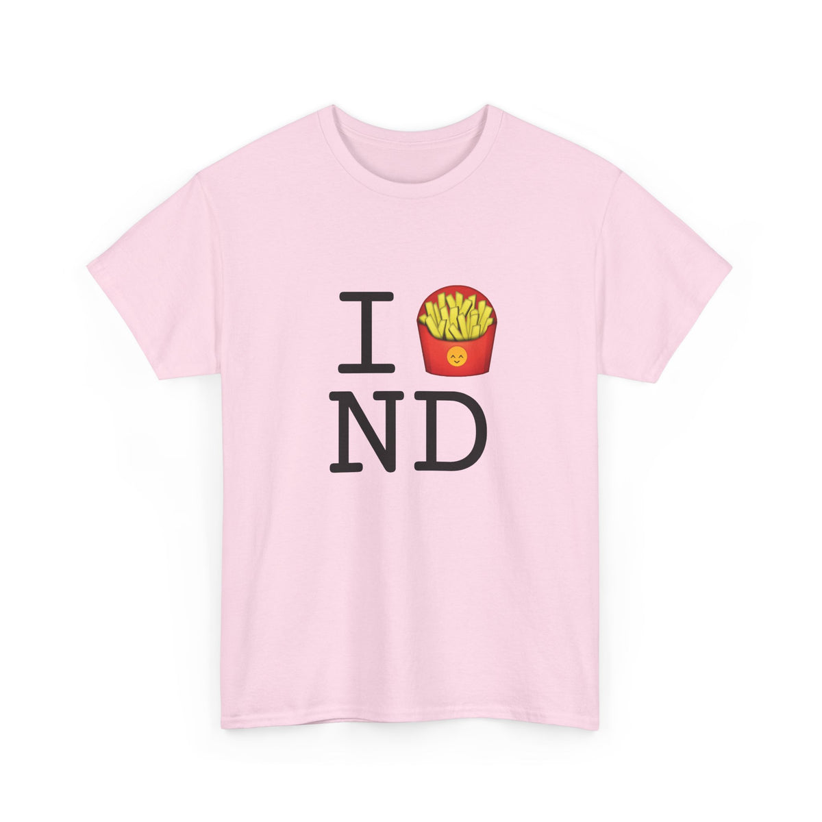 "I French Fries North Dakota" Tee
