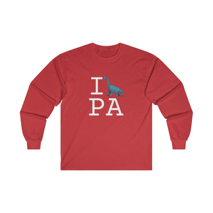 "I'm a Dinosaur in Pennsylvania" Long Sleeve Shirt