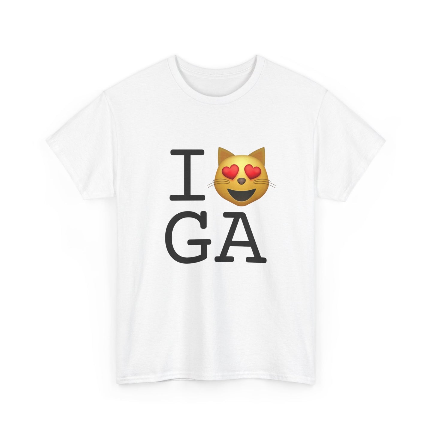 "I'm a Cat that Loves Georgia" Tee