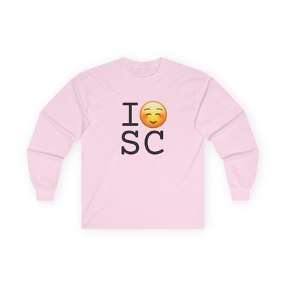"I Blush at South Carolina" Long Sleeve Shirt