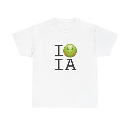 "I'm Nauseous about Iowa" Tee