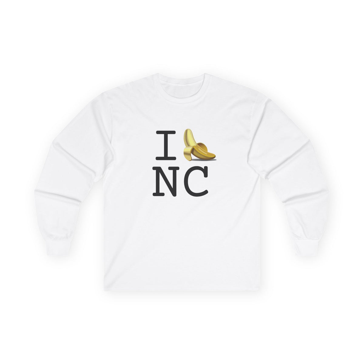 "I'm Bananas about North Carolina" Long Sleeve Shirt